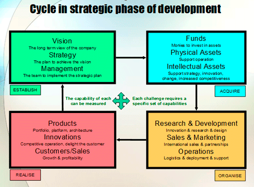 Cycle in strategic phase of development